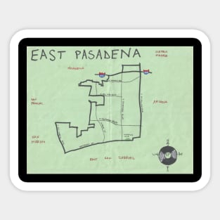 East Pasadena Sticker